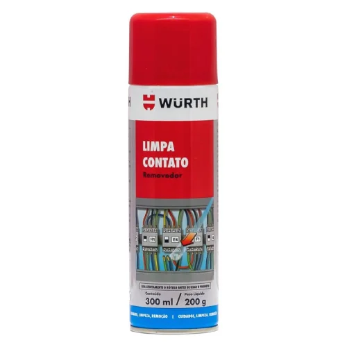 Limpa Contato em Spray W-Max 300 ml Wurth